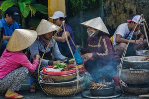 Street Food Vendors, Hoi An, Vietnam