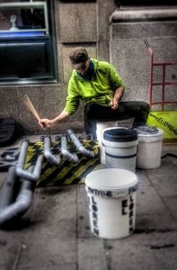 Street musician