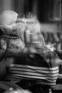 Mother and child.