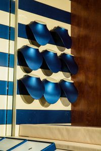 Untitled (Blue Stripes), 2013/15, Pigment print, 45 x 30 inches
