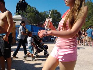 Festival walking