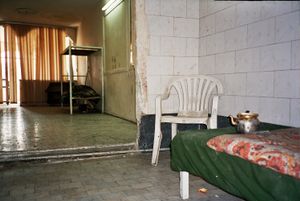 Resting room of taxi drivers