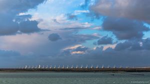 Eastern Scheldt storm surge barrier