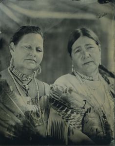 Kathleen and Chenina- Accohannock Tribe