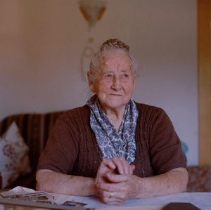 Magdalena Holzapfel, Protestant Marburger Land, 2015. From the series: The last women in their traditional peasant garbs