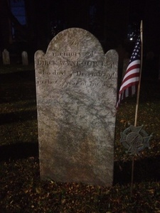 Old Dutch Church - historic Kingston NY nite