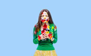 Folie de la couleur