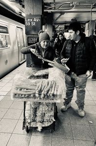 Churro Lady of the Subway