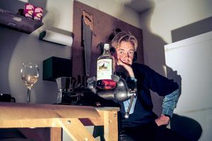 Self-portrait, Denver, Colorado, 1991
