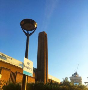 The Towering Disused Chimney Of The Tate Modern
