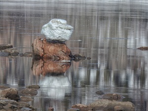 River as sculptor