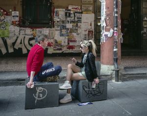 Italie / Conversations Via Zamboni, Bologne