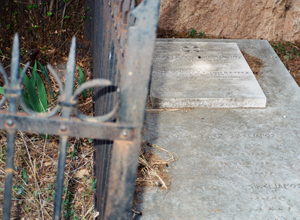 fig.17 Evelina-Eva PALMER-SIKELIANOS(1874-1952)  grave.Delphi.