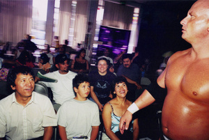 Steve Masters and fans
