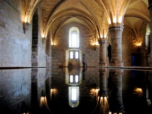 Abbaye de Maubuisson, installation d'Eric Samakh