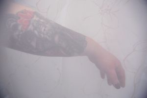 Tattoo on Svetlana's hand
