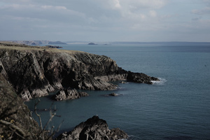 porth glais. off road abereiddi to solfach