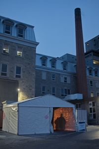 End of the Covid Test Line - Hôtel Dieu