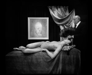 After Gentileschi - sleeping Venus