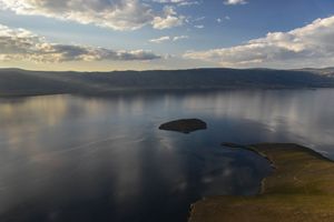 Lake Baikal, Helicopter View