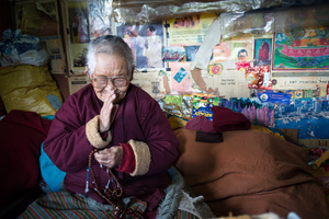 Mama, Bhutanese nun of the Zilukha Nunnery