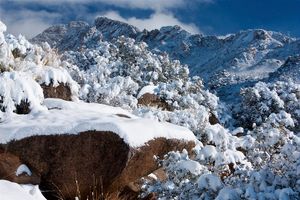 Sandia Mountains. Central