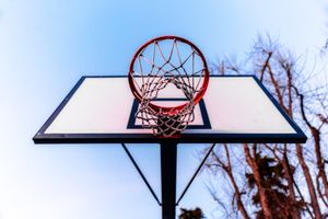 The basketball court