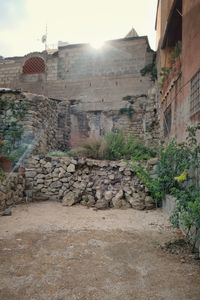 Collapsed walls, "Casa Ribera" neighborhood, Casamicciola Terme