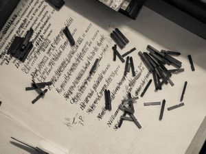 Types and printed pages