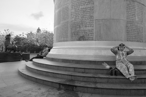 At the Mahabandula Garden, Yangon, Myanmar.