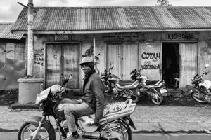 Boda Boda-Taxifahrer, Goma, Kongo