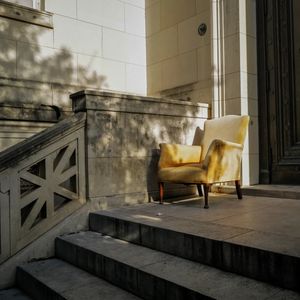 Chair Outside Scottish Rite Temple V2, San Antonio, TX, 1 10 25 Color