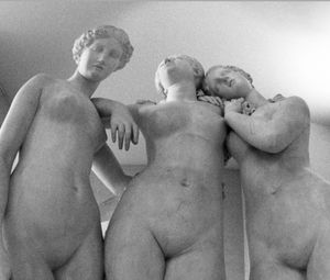 The Three Graces.  The Louvre,  France