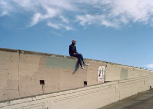 Man on Wall