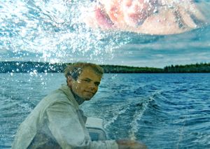 Dad fishing, 1965