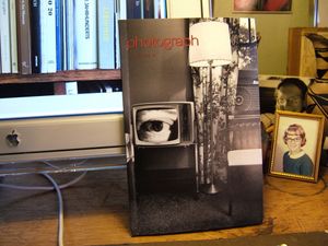 cover of 'Photograph' magazine (Lee Friedlander photograph), studio desk, Madison, WI, 2006,