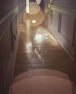 Hallway with Light Reflection