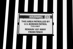 The Wall - illegal sticker