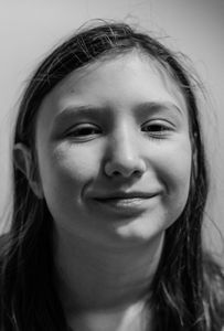 Aleksandra and smile
