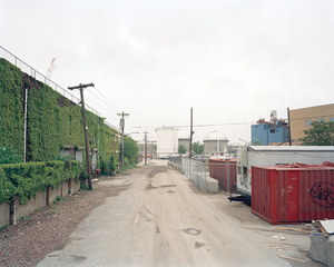 End of North Henry Street, Greenpoint, Brooklyn, looking southwest