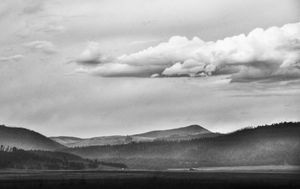 Rain on the Valles Caldera