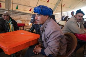 The Stock Buyers. Azrou, weekly souk , Morocco