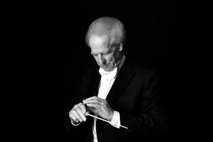 Conductor Benjamin Zander Portrait Session
