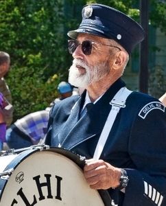Drummer at the Memorial Day Parade
