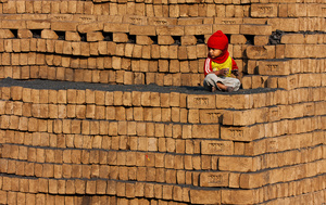 Sitting on Charcoal and Bricks