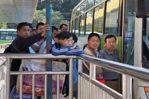 Bus Trip, Beijing, 2012 © Scott Conarroe