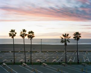 RV Parking Lot, Dockweiler Beach CA, 2010 © Scott Conarroe