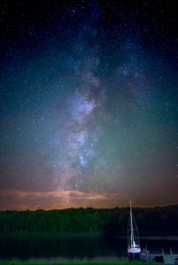 Sailboat and Stars