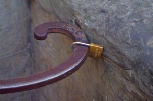 Love and padlocks.  6