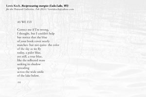 "Reciprocating energies," Winter 2024-back.